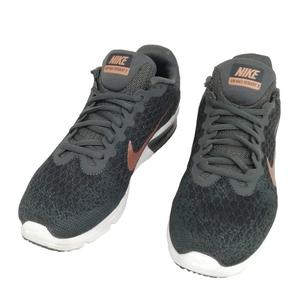 ナイキ NIKE 852465-013 Air Max Womens SEQUENT 2 エアマックス スニーカー 24cm チャコール系 レディース