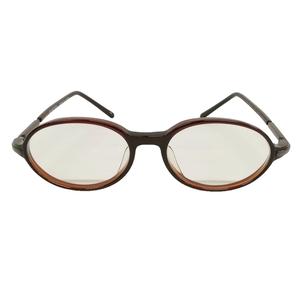 グッチ GUCCI オーバル メガネフレーム 眼鏡 サングラス ブラウン系 レディース