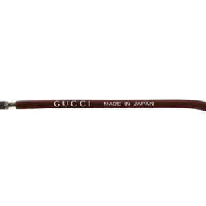 グッチ GUCCI オーバル メガネフレーム 眼鏡 サングラス ブラウン系 レディース