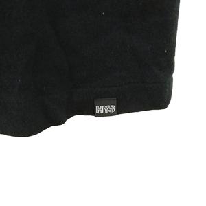ヒステリックグラマー HYSTERIC GLAMOUR HYS SYMBOL パック Tシャツ ロゴプリント 半袖 L ブラック メンズ