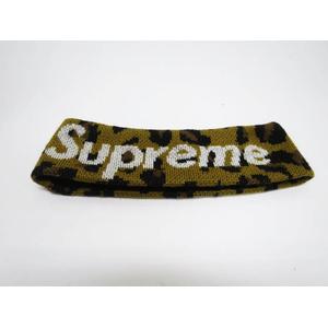 シュプリーム Supreme New Era ニューエラ 18aw Big Logo Headband Leopard ビッグ ロゴ ヘアバンド レオパード ブランド古着ベクトル 中古 0403 0075 メンズ 055 ベクトルパーク