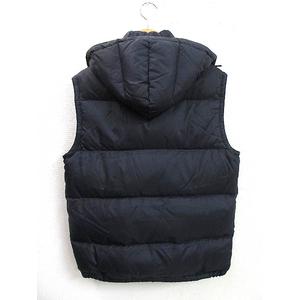 Polo ラルフローレン 2wayフード ダウンベスト ネイビー M メンズ 060