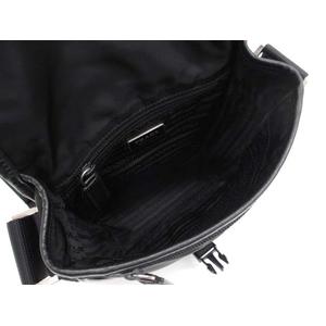 プラダ PRADA V167 ナイロン×サフィアーノ クロスボディ ショルダー