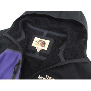 グッチ GUCCI ×ノースフェイス 663909 テクニカルジャージー フリース フーディ XS ハーフジップ パーカー メンズ