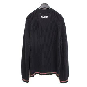 未使用 GUCCI グッチ ストライプ ジップアップカーディガン S GUCCIストライプカーディガン|新品 - lia makana