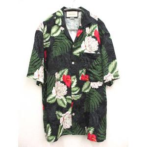 グッチ GUCCI  624524 ハワイアン ボーリングシャツ 44 アロハシャツ メンズ