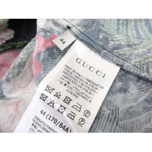 グッチ GUCCI  624524 ハワイアン ボーリングシャツ 44 アロハシャツ メンズ