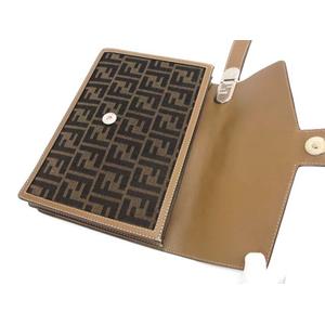 フェンディ FENDI 7VA568 FFファブリック オーロック クラッチバッグ
