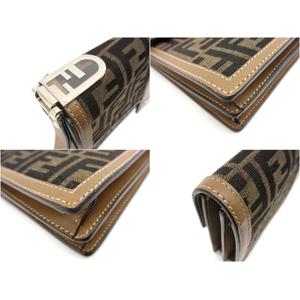 フェンディ FENDI 7VA568 FFファブリック オーロック クラッチバッグ