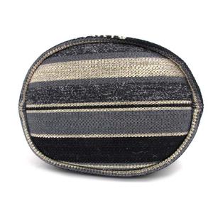 シャネル CHANEL A57536 ドーヴィル ストライプキャンバス 巾着バッグ