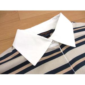 ルイヴィトン LOUIS VUITTON 21SS 長袖 ボーダー ポロシャツ S FLKL18FN1 メンズ