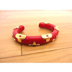 ルイヴィトン LOUIS VUITTON M63550 ジョンクデイリー モノグラム バングル ブレスレット 