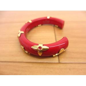 ルイヴィトン LOUIS VUITTON M63550 ジョンクデイリー モノグラム バングル ブレスレット 