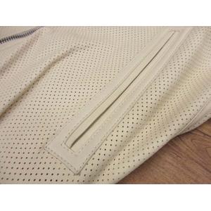 グッチ GUCCI 497399 ロゴプリント テクニカルレザーボンバージャケット 44  メンズ