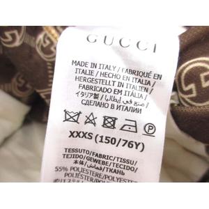 未使用品 グッチ GUCCI 671495 インターロッキングG クロップドジャケット シェリーライン XXXS レディース