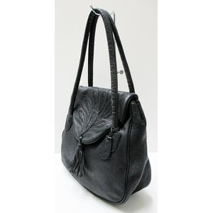 イビサ ブリーフバッグ シュリングレザー 黒 ユニセックス✨ イビサ ブリーフバッグ シュリングレザー 黒 ユニセックス