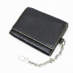 グッチ GUCCI 256442・478442 コンパクト 財布 GG シマ 三つ折り W