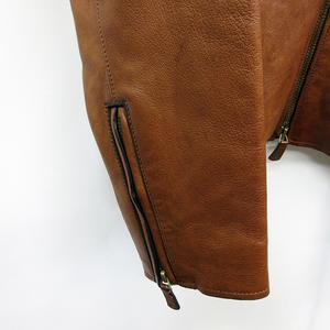 コーチ COACH シープレザー シングル ライダース ジャケット XS 日本