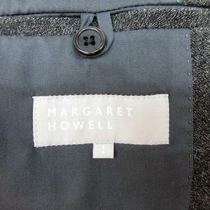 【極美品】マーガレットハウエル チェスターコート ヘリンボーン 比翼 ウール マーガレットハウエル MARGARET HOWELL 極美品 チェスターコート