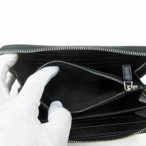 プラダ PRADA 極美品 フランケンシュタイン 総柄 サフィアーノ レザー 