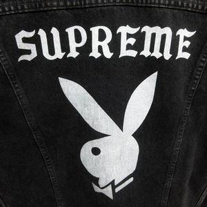 シュプリーム SUPREME 14SS PLAYBOY DENIM JKT プレイボーイ デニム 