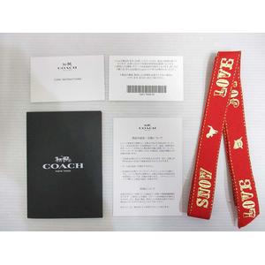 未使用品 コーチ COACH 58857 アコーディオン ジップ ウォレット
