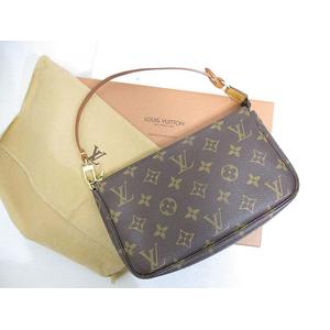 良品 ルイヴィトン LOUIS VUITTON モノグラム ポシェット アクセ 