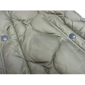 モンクレール MONCLER MAGLIA GILET ダウン ベスト M オリーブ グレー 