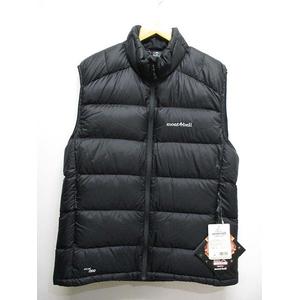 廃盤品　mont-bell ライトアルパインダウン ベスト 1101536 黒 未使用品 モンベル Montbell 1101536 ライト アルパイン ダウン ベスト