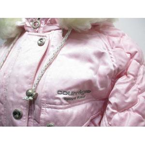 クレージュ　スキーウェアピンク　サイズ9号 クレージュ courreges スキーウェア トップス ジャケット 9 ピンク