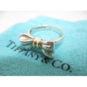 ティファニー TIFFANY & CO. リング 指輪 リボン 925 750 K18 11号 