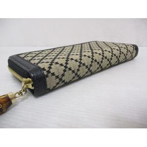 グッチ GUCCI 美品 224253 ディアマンテ バンブータッセル 長財布