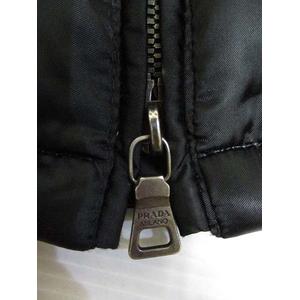 プラダスポーツ PRADA SPORT ダウン ジャケット 40 黒 ブラック 28D060