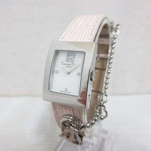 稼働品✨️Dior 腕時計 クォーツ マリススクエア シルバー 楽天市場】【ウォッチ】Christian Dior クリスチャン ディオール