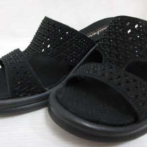 スケッチャーズ SKECHERS ストーン装飾 サンダル 厚底 8 25cm