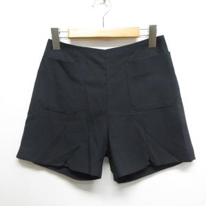 ザンパ ZAMPA ショート パンツ S ネイビー バックファスナー