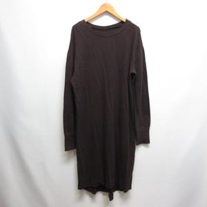 グッドグリーフ GOOD GRIEF 長袖 ワッフル サーマル ロング ワンピース  