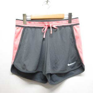 ナイキ NIKE スポーツウェア ボトムス ショート パンツ M グレー ランニング トレーニング レディース