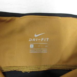 ナイキ NIKE 美品 ランニング タイツ ロング S キャメル DRI-FIT スポーツ レギンス スパッツ レディース
