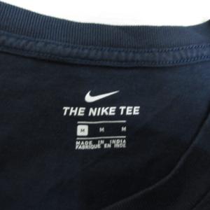 ナイキ NIKE スポーツウェア 半袖 Tシャツ M ネイビー JUST DO IT プリント レディース