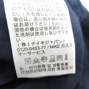 ナイキ NIKE スポーツウェア 半袖 Tシャツ M ネイビー JUST DO IT プリント レディース