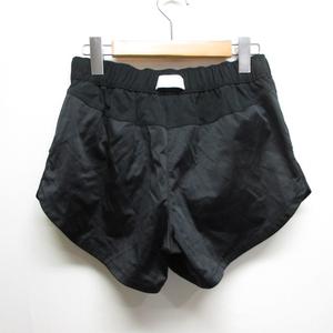 ナイキ NIKE 美品 ランニング ショーツ ショート パンツ S 黒 ブラック スポーツウェア インナーパンツ付き レディース