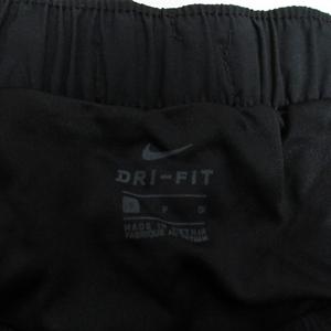 ナイキ NIKE 美品 ランニング ショーツ ショート パンツ S 黒 ブラック スポーツウェア インナーパンツ付き レディース