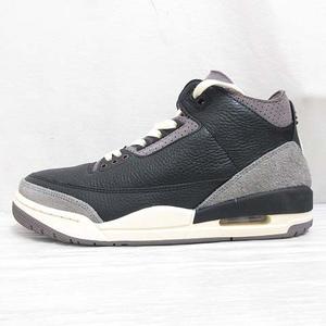 未使用品 ナイキ NIKE アママニエール A Ma Maniere FZ4811-001 WMNS AIR JORDAN 3 RETRO OG SP エアジョーダン3 レトロ スニーカー シューズ 26.5cm メンズ26cm相当 ブラック フラットピューター 靴 箱付き レディース