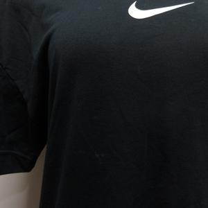 ナイキ NIKE スポーツウェア 半袖 Tシャツ ワンピース S 黒 ブラック ビッグスウィッシュ レディース