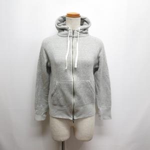 バンヤードストーム BARNYARDSTORM ダブルジップ スウェット パーカー 1 杢グレー 日本製 レディース