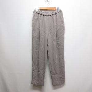 シンプリシテェ SIMPLICITE イージー テーパード パンツ F グレージュ ウエストゴム ポリエステル レディース