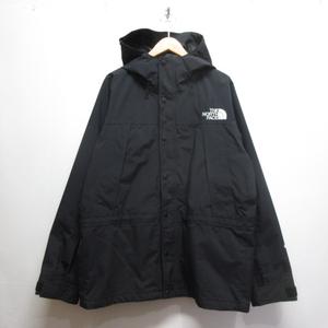 ザノースフェイス THE NORTH FACE 美品 マウンテン ライト ジャケット L 黒 ブラック NP62236 GORE-TEX ナイロン アウトドア パーカー 正規品 メンズ