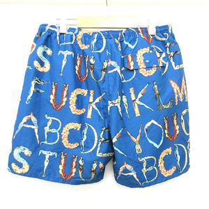 18SS Supreme alphabet Water Shorts