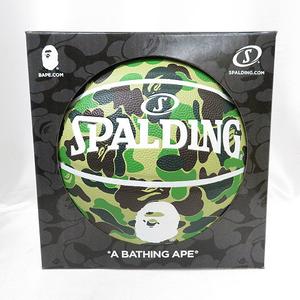 アベイシングエイプ A BATHING APE Spalding ABC Camo Basketball  